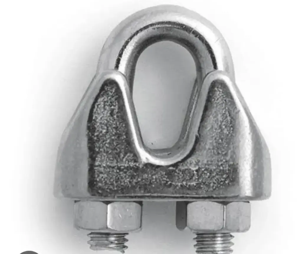 BULLDOG ROPE CLAMP 8MM (5/16 INC)