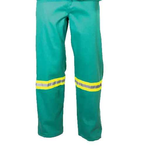 D59 FERN GREEN FLAME CONTI PANTS WITH REFLECTIVE
